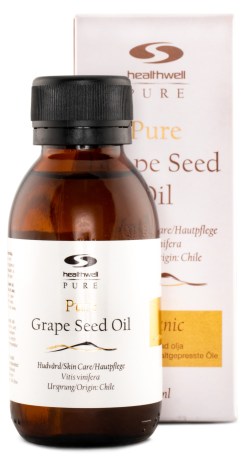 Pienoiskuva Healthwell PURE Viiniryp�leensiemen�ljy EKO, 100 ml