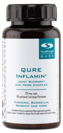 Healthwell QURE Inflamin, Terveys & Hyvinvointi - Healthwell QURE