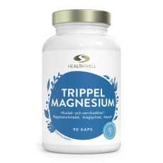 Pienoiskuva Healthwell Tripla Magnesium, 90 kapselia