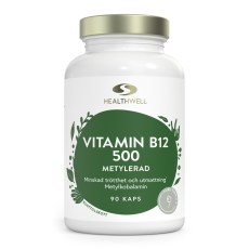 Healthwell B12-vitamiini Metyloitu 500