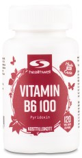 Healthwell B6-Vitamiini 100