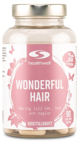 Healthwell Wonderful Hair, Terveys & Hyvinvointi - Healthwell