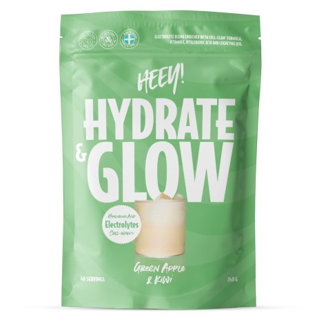 Pienoiskuva HEEY Hydrate & Glow, 240 g, Gr�nt �pple/Kiwi
