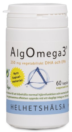Pienoiskuva Helhetsh�lsa AlgOmega3, 60 kapselia