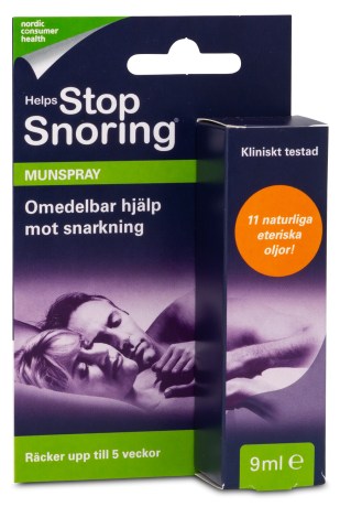 Pienoiskuva Helps Stop Snoring Spray, 9 ml