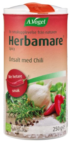 Herbamare Spicy, Luomu Mauste - A.Vogel