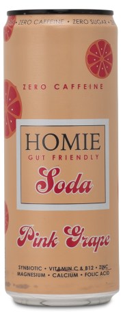 Pienoiskuva Homie Sooda Kofeiiniton, Pink Grapefruit, 1 kpl