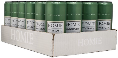 Pienoiskuva Homie Wake Up Synbiotic, Pear/Passion, 24 kpl