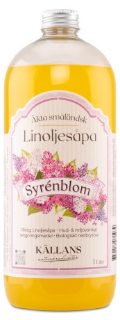 Pienoiskuva K�llans Pellava�ljysaippua Tuoksulla, 1 l, Syreeni