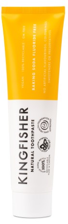 Kingfisher Hammastahna Baking Soda Mint, Kauneudenhoito - Kingfisher