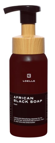 Loelle African Black Soap Foam, Kauneudenhoito - Loelle
