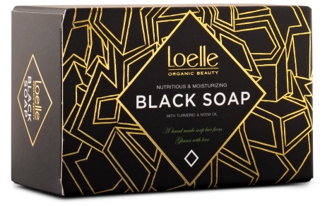 Loelle Black Soap Bar, Kauneudenhoito - Loelle