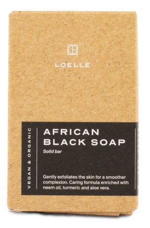 Loelle Black Soap Bar, Kauneudenhoito - Loelle