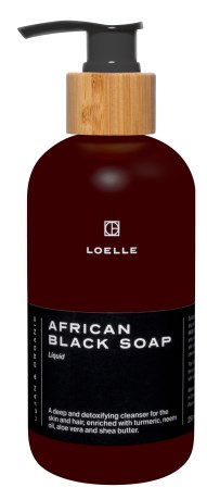 Loelle Black Soap Liquid, Kauneudenhoito - Loelle