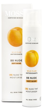 Mossa BB Nude Soft Beige 5in1 Nude Tinting Moisturiser, Kauneudenhoito - Mossa