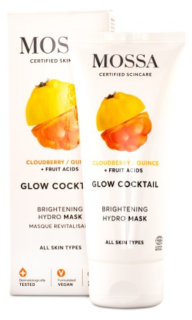 Mossa Glow Cocktail Brightening Hydro Mask, Kauneudenhoito - Mossa