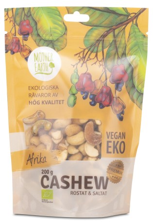 Mother Earth Cashew Premium R&S Eko, Elintarvikkeet - Mother Earth