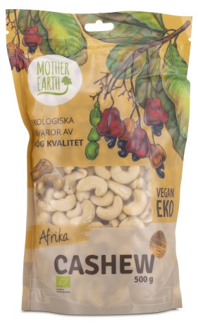 Pienoiskuva Mother Kokonaiset Cashewp�hkin�t Luomu, 500 g