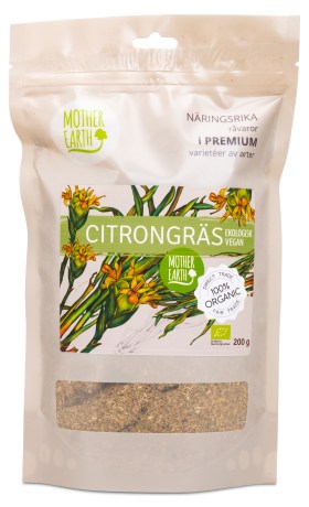 Pienoiskuva Mother Earth Sitruunaruoho EKO, 200 g