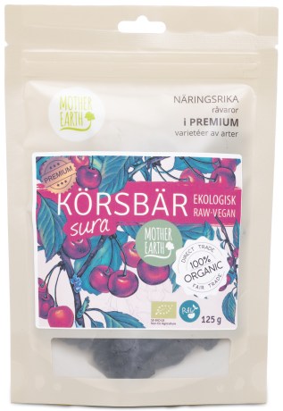 Pienoiskuva Mother Earth Happamat Kirsikat, 125 g