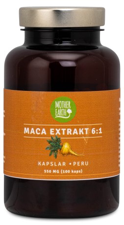 Pienoiskuva Mother Earth Macauute 6:1500 mg, 100 kapselia