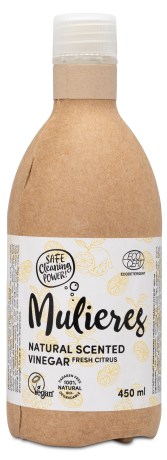 Pienoiskuva Mulieres Luonnollisesti Hajustettu Etikka EKO, 450 ml, Fresh Citrus