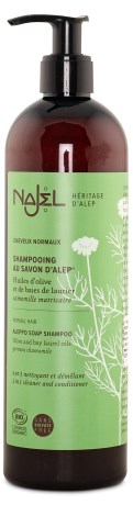Najel Aleppo Soap Shampoo 2 in 1 Normal Hair, Kauneudenhoito - Najel