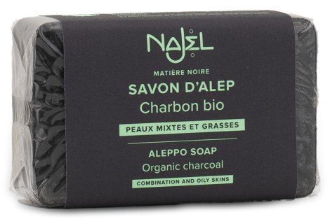 Najel Aleppo Soap w Organic Plant Charcoal, Kauneudenhoito - Najel