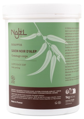 Najel Black Aleppo Soap, Kauneudenhoito - Najel