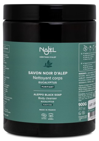 Pienoiskuva Najel Black Aleppo Soap, 900 g, Eukalyptus