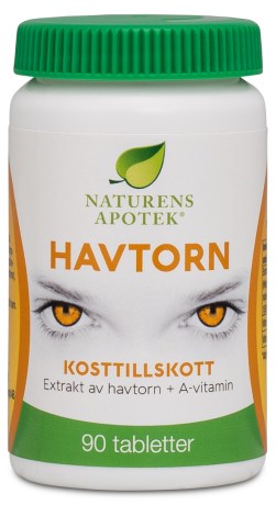 Pienoiskuva Naturens Apotek Tyrnitabletit, 90 tablettia
