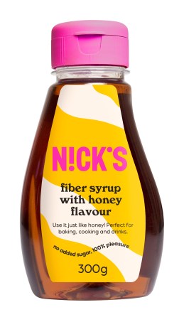 Pienoiskuva Nicks Fiber Syrup with Honey Flavour, 300 g