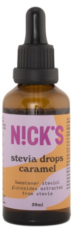 Nicks Stevia Drops, Elintarvikkeet - Nicks