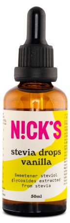 Nicks Stevia Drops, Elintarvikkeet - Nicks