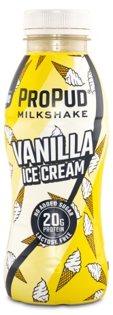 Pienoiskuva Njie ProPud Protein Milkshake Laktoositon, Vanilla Ice Cream, 330 ml