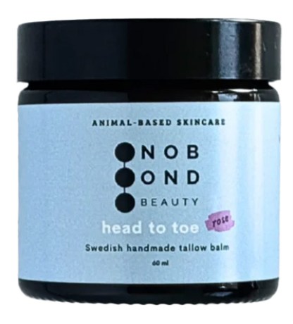 Pienoiskuva No Bond Beauty Head to Toe - Tallow Balm, 60 ml, Ruusu