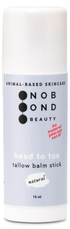 Pienoiskuva No Bond Beauty Tallow Balm Stick, 15 ml, Luonnollinen