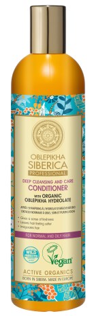 NS Oblepikha Siberica Conditioner Deep Cleansing and Care , Kauneudenhoito - Natura Siberica