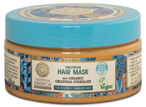 NS Oblepikha Siberica Mask for Severely Damaged Hair, Kauneudenhoito - Natura Siberica