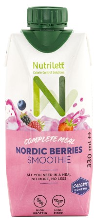Pienoiskuva Nutrilett Complete Meal Ateriankorvikejuoma, Nordic Berries, 1 kpl