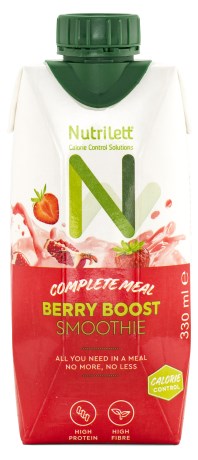 Pienoiskuva Nutrilett Complete Meal Ateriankorvikejuoma, Berry Boost, 1 kpl