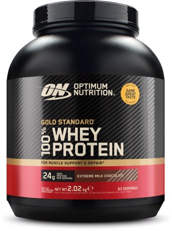Pienoiskuva 100% Whey Gold Standard Heraproteiini, Extreme Milk Chocolate, 2 kg