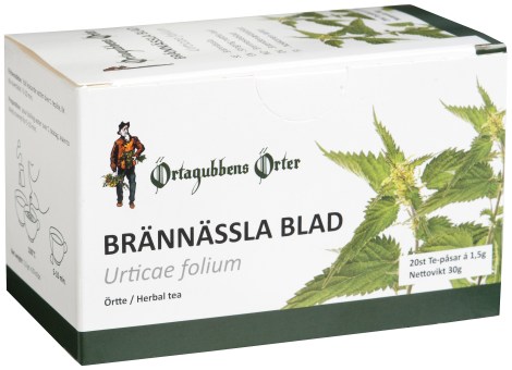 Pienoiskuva �rtagubben Nokkostee, 20 pussia