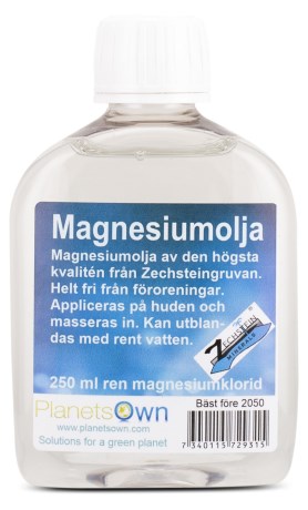 Pienoiskuva PlanetsOwn Magnesium�ljy, 250 ml
