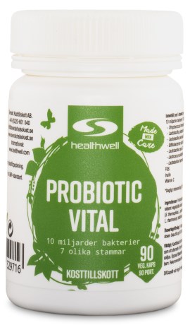 Healthwell Probiotic Vital, Terveys & Hyvinvointi - Healthwell