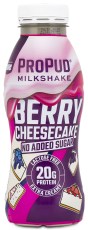 Pienoiskuva Njie ProPud Protein Milkshake Laktoositon, Berry Milkshake, 330 ml