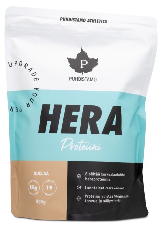 Pienoiskuva Puhdistamo Athletics Heraproteiini, Suklaa, 500 g