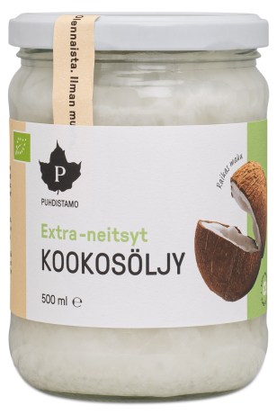 Pienoiskuva Puhdistamo Extra-Neitsyt Kookos�ljy, 500 g