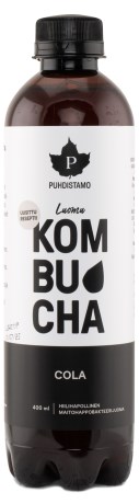 Pienoiskuva Puhdistamo Kombucha, Luomu, Cola, 400 ml