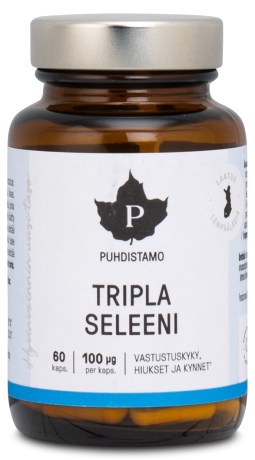 Pienoiskuva Puhdistamo Tripla Seleeni, 60 kapselia